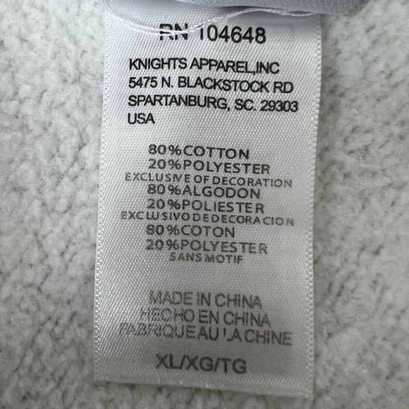 Detroit Red Wings Sweatshirt Womens Extra Large Gray Crew Neck NHL Hocky Logo - Picture 6 of 9